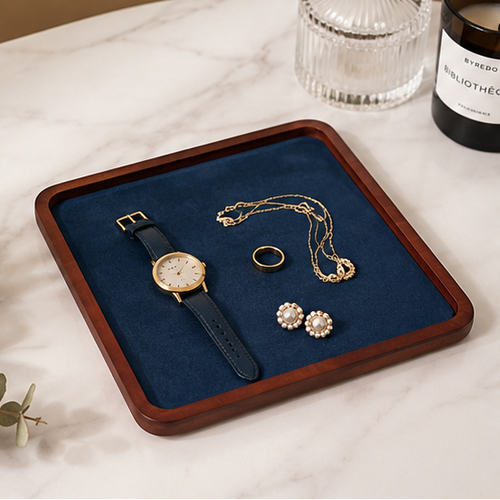 Deep Blue Jewelry Tray