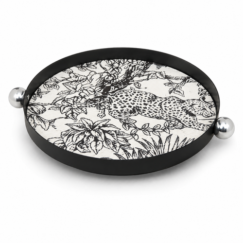 Floral & Bird Candle Display Tray